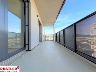 3 Zimmer | XXL - Balkon | 14. Stock | Panoramablick, 1088.49 €, Immobilien-Wohnungen in 8020 