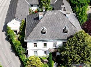 Gelegenheit: Gründerzeitliches Anwesen mit idyllischem Innenhof und außergewöhnlichen Gartenanlagen!, 0 €, Immobilien-Häuser in 4661 Roitham