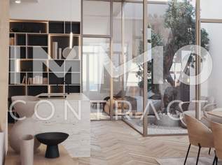 Luxus-Dachwohnung: 35m² Dachterrasse, 360° Blick, 3 Bäder, Atrium & Privatlift, 2629000 €, Immobilien-Wohnungen in 1130 Hietzing