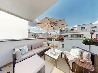 **Charmante Neubauwohnung mit Freifläche in Kaiserebersdorf**, 239000 €, Immobilien-Wohnungen in 1110 Simmering
