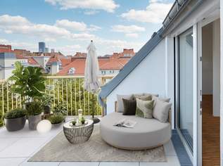 Goldene Stunde inklusive – Leben auf dem Logenplatz Wiens, 494000 €, Immobilien-Wohnungen in 1200 Brigittenau