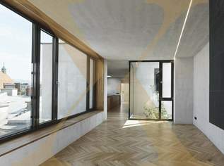 Über den Dächern von Linz - Exklusive Penthousewohnung mit uneinsehbarer Dachterrasse an der Landstraße zu vermieten!, 4092.93 €, Immobilien-Wohnungen in Oberösterreich