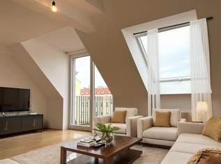 Helle 4-Zimmer DG-Maisonette mit Balkon, guter Infrastruktur und öffentlicher Anbindung!, 449000 €, Immobilien-Wohnungen in 1100 Favoriten