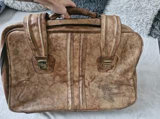 Echtleder Vintage Reisekoffer