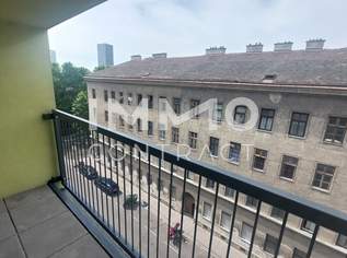 UNBEFRISTET: Zweizimmer-Loggia-Wohnung: Salzachstraße 39- Top 17, 829.55 €, Immobilien-Wohnungen in 1200 Brigittenau