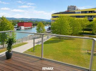 Neuwertige 2.5 Zi Wohnung 71m² mit großer Loggia an der Linzer Donaupromenade, 1370 €, Immobilien-Wohnungen in Oberösterreich