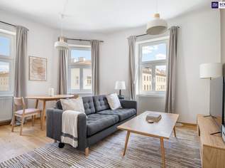 ++ Gepflegte Altbauwohnung in zentraler Lage ++ 2023 komplett saniert + Sonniges Eckwohnzimmer + U-Bahn-Nähe, 215000 €, Immobilien-Wohnungen in 1100 Favoriten