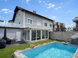 Doppelhaushälfte in ruhiger Wohnstraße mit Garten und Pool!, 480000 €, Immobilien-Häuser in 3701 Großweikersdorf