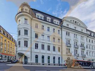 Klimatisierte Geschäfs-/Bürofläche mit idealer Sichtbarkeit im Zentrum von Linz zu vermieten!, 4323.3 €, Immobilien-Gewerbeobjekte in Oberösterreich