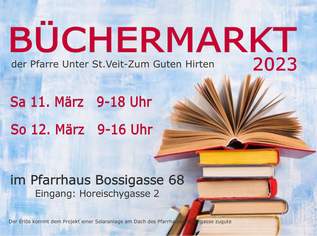 BÜCHERMARKT der Pfarre Unter St.Veit-Zum Guten Hirten, 2 €, Marktplatz-Bücher & Bildbände in 1130 Hietzing