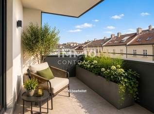 Parkside Schönbrunn – Erstbezug Vorsorgewohnung mit Westbalkon & Loggia, 349000 €, Immobilien-Wohnungen in 1120 Meidling