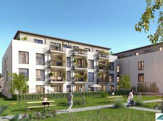 *** leistbarer FAMILIENTRAUM mit 2 Bädern: extravagante 4-Zimmer-Wohnung mit Loggia - Neubau / Nähe St.Pölten / Wohnpark Ober-Grafendorf - ökologisch, hochmodern, ausgezeichnet ***, 295000 €, Immobilien-Wohnungen in 3200 Gemeinde Ober-Grafendorf