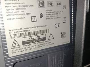 Samsung LED TV 55 Zoll UHD 2 Monate alt Samsung LED TV 55 Zoll UHD 2 Monate alt