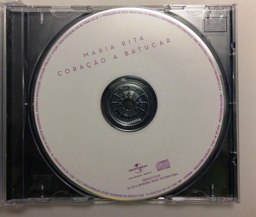 Maria Rita - Coracao A Batucar (CD) Samba