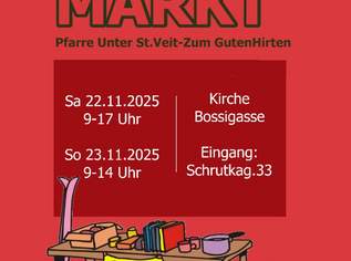 FLOHMARKT der Pfarre UnterSt.Veit-ZumGutenHirten, 1 €, Marktplatz-Sammlungen & Haushaltsauflösungen in 1130 Hietzing