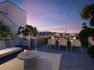 Nachhaltig & hoch oben am Yppenplatz. – 3 m Raumhöhe XL Dachterrasse im Dachgeschoss, 359500 €, Immobilien-Wohnungen in 1170 Hernals Nachhaltig & hoch oben am Yppenplatz. – 3 m Raumhöhe XL Dachterrasse im Dachgeschoss, 359500 €, Immobilien-Wohnungen in 1170 Hernals