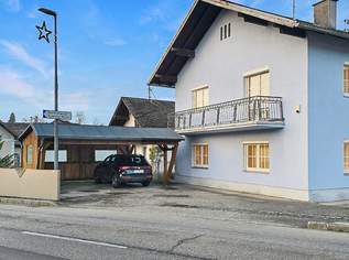 Wohnhaus mit Gewerbehallen im Betriebsbaugebiet, 530000 €, Immobilien-Häuser in 4654 Aigen