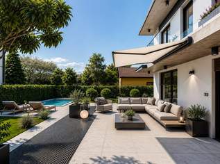 Exklusives Zuhause mit Pool und Garten in ruhiger Grünlage, 840000 €, Immobilien-Häuser in 1210 Floridsdorf Exklusives Zuhause mit Pool und Garten in ruhiger Grünlage, 840000 €, Immobilien-Häuser in 1210 Floridsdorf