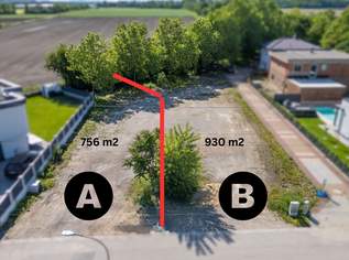 Grundstück B - aufgeschlossen - Baubewilligt, 333000 €, Immobilien-Grund und Boden in 2432 Gemeinde Schwadorf