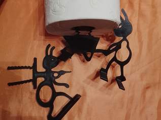 ABER HALLO. LUSTIGE WC-ROLLEN--HALTER !!