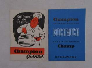 "Koch" Champion Broschüren aus den 50er und 60er/70er Jahren Preis pro Heft, 3 €, Marktplatz-Antiquitäten, Sammlerobjekte & Kunst in 4090 Engelhartszell an der Donau