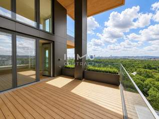 Sonne, Ausblick über den Prater & die ganze Stadt - NEU & provisionsfrei, 1923600 €, Immobilien-Wohnungen in 1020 Leopoldstadt