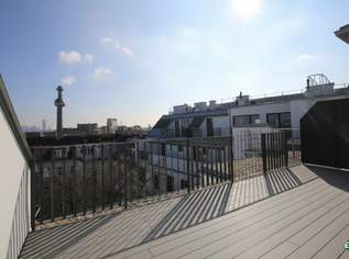 Dachgeschoss-Maisonettewohnung mit zwei Terrassen in ruhiger Innenhoflage, 1149000 €, Immobilien-Wohnungen in 1190 Döbling