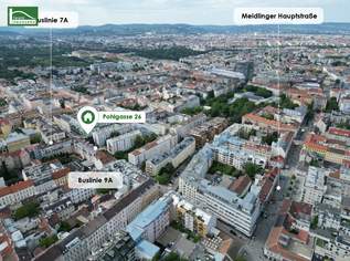 Charmante 1-Zimmer Wohnung in 1120 Wien - ab 01.09.2026 beziehbar!, 735 €, Immobilien-Wohnungen in 1120 Meidling