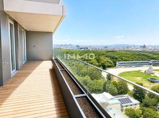 PRATER: 20. Etage - provisionsfrei inkl. ROOFTOP POOL: Erstbezug, 1147300 €, Immobilien-Wohnungen in 1020 Leopoldstadt