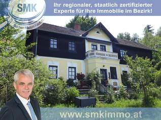Stilvolle Villa mit traumhafter Aussicht und Garten im Kamptal!, 390000 €, Immobilien-Häuser in 3562 Schönberg am Kamp