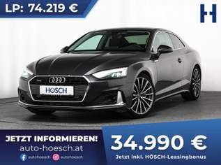 A5 Coupe 40 TFSI quattro LEDER MATRIX 360 -53%, 36490 €, Auto & Fahrrad-Autos in 4061 Pasching