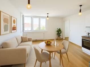 Stylisch wohnen & das Leben feiern - smarte 2 Zimmer Wohnung mit Weitblick, 299000 €, Immobilien-Wohnungen in 1200 Brigittenau