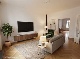UNBEFRISTET: 4 Zimmer Wohnung mit kleiner Freifläche ab NOVEMBER, 2991.84 €, Immobilien-Wohnungen in 1030 Landstraße