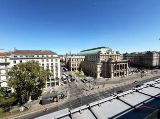 TOPLAGE - ERSTBEZUG - GENERALSANIERT - Großes Büro mit Dachterrasse bei der Wiener Oper! (Mietbeginn 01.07.2026), 3818.18 €, Immobilien-Gewerbeobjekte in 1010 Innere Stadt