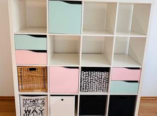 Kallax Regal inklusive Boxen und Laden, 220 €, Haus, Bau, Garten-Möbel & Sanitär in 2351 Gemeinde Wiener Neudorf