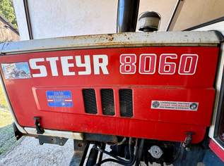 Steyr 8060 - 2366 Bestriebsstunden - SK1 Kabine