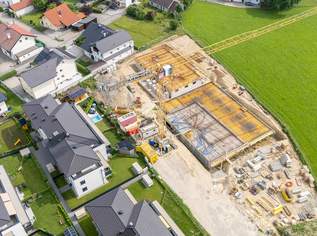 BAUSTART ERFOLGT - PROVISIONSFREI - 2 Zi. Gartenwohnung in Mondsee mit ca. 89 m² Garten - BAURECHTOBJEKT, 247000 €, Immobilien-Wohnungen in 5310 Mondsee