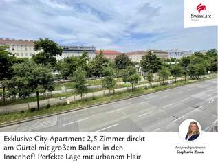Exklusive City-Apartment 2,5 Zimmer direkt am Gürtel mit großem Balkon in den Innenhof! Perfekte Lage mit urbanem Flair, 0 €, Immobilien-Wohnungen in 1070 Neubau Exklusive City-Apartment 2,5 Zimmer direkt am Gürtel mit großem Balkon in den Innenhof! Perfekte Lage mit urbanem Flair, 0 €, Immobilien-Wohnungen in 1070 Neubau