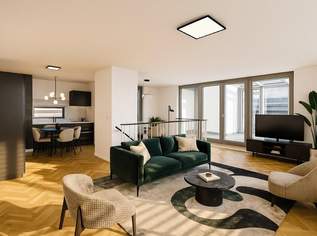 "Bisambergblick - DG-Terrassen-Traum - Penthouse mit Tiefgaragenplatz", 549000 €, Immobilien-Wohnungen in 1210 Floridsdorf