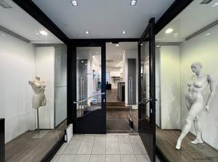 Charmantes Boutique-Geschäftslokal am Fleischmarkt – Große Glasfront & vielseitig nutzbar, 2086.4 €, Immobilien-Gewerbeobjekte in 1010 Innere Stadt