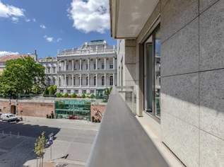 Bürofläche mit Balkon am Parkring direkt beim Palais Coburg, 1650000 €, Immobilien-Gewerbeobjekte in 1010 Innere Stadt