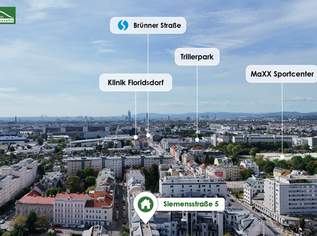 Urbanes Wohnen mit Wohlfühlfaktor in Floridsdorf - Moderne 2-Zimmer-Wohnung mit optimaler öffentlicher Verkehrsanbindung!, 890 €, Immobilien-Wohnungen in 1210 Floridsdorf