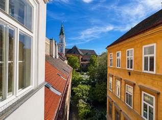 3,5-Zimmer Wohnung in der Josefstadt mit Blick auf die Kirche Maria Treu - teilweise zentral begehbar, 1690 €, Immobilien-Wohnungen in 1080 Josefstadt
