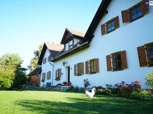 SENSATIONELLES JUWEL! Exklusiver Vierkanthof im Thermenland Steiermark – Wohnen, Reiten & Leben mit Pool und Natur!, 1100000 €, Immobilien-Häuser in 8282 Gillersdorf