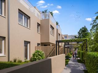 Exklusives Doppelhausflair als Investment: Ihr Traumhaus im Grünen von LIESING GARDENS zur Vermietung, 494100 €, Immobilien-Wohnungen in 1230 Liesing