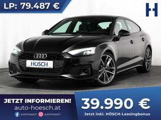 A5 SB 40 TFSI 2xS-LINE BLACK 19er MATRIX NAPPA -50%, 41490 €, Auto & Fahrrad-Autos in 4061 Pasching