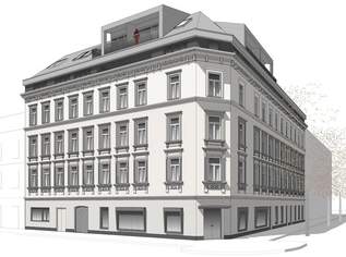 Eck-Geschäftslokal – ideal für Büro, Praxis oder Gastro-Light. !! Flexible Eigenplanung möglich !! keine Ablöse!, 3714.8 €, Immobilien-Gewerbeobjekte in 1150 Rudolfsheim-Fünfhaus