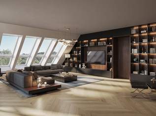 Luxuriöse Penthouse-Residenz über den Baumkronen Dornbachs, 1690000 €, Immobilien-Wohnungen in 1170 Hernals