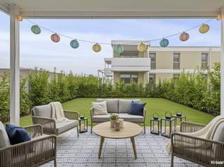 PROVISIONSFREI! Ansprechende 3-Zimmer-Gartenwohnung mit offenem Wohn-/Essbereich | Sonnenterrasse, 419000 €, Immobilien-Wohnungen in 2540 Bad Vöslau