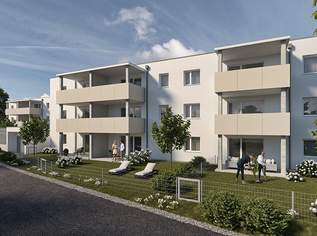 Wohnbaugeförderte ETW mit Terrassse und Garten, 349000 €, Immobilien-Wohnungen in 4111 Walding